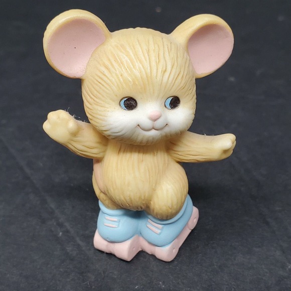 Avon Forest Friends Animal Figurine Puppy Rabbit Mouse Squirrel Mini Small Decor - Picture 7 of 9